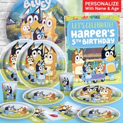 *Bluey Supersaver PERSONALIZED Party Pack for 8